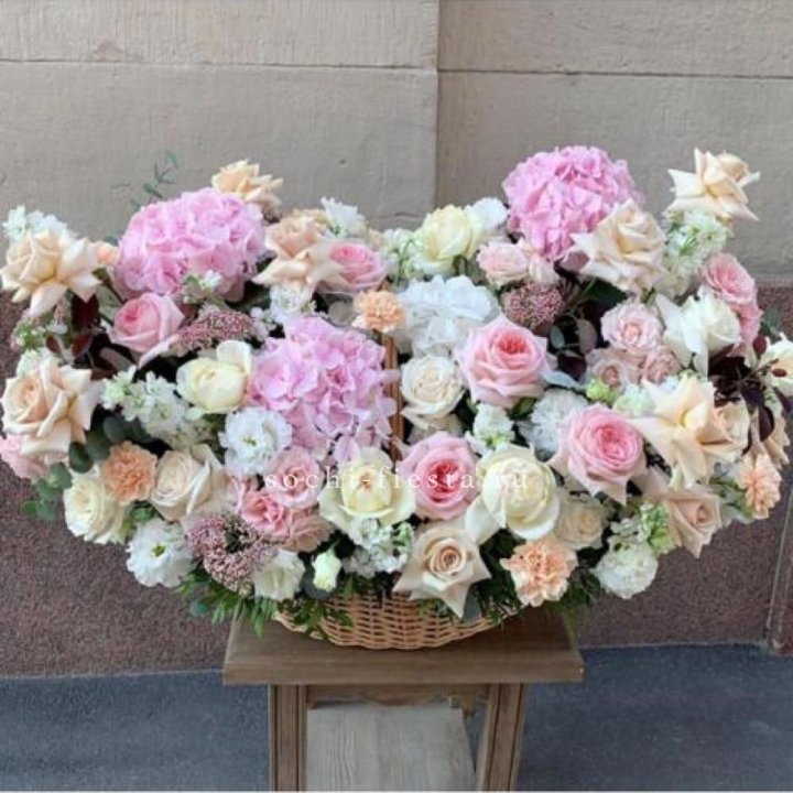 Цветочная корзина макси N2 в Череповеце