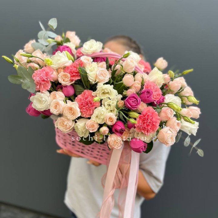 Цветочная корзина "Флоренция" в Череповеце