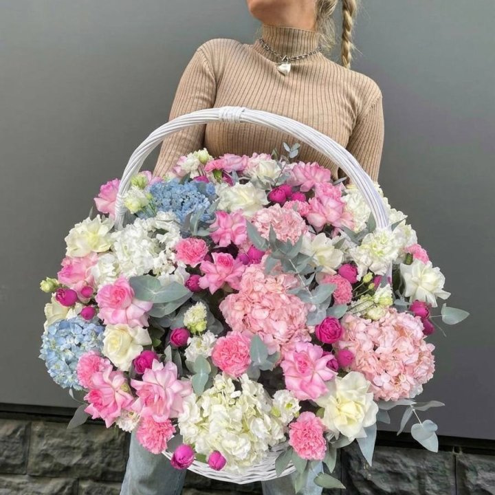 Цветочная корзина №3 в Череповеце