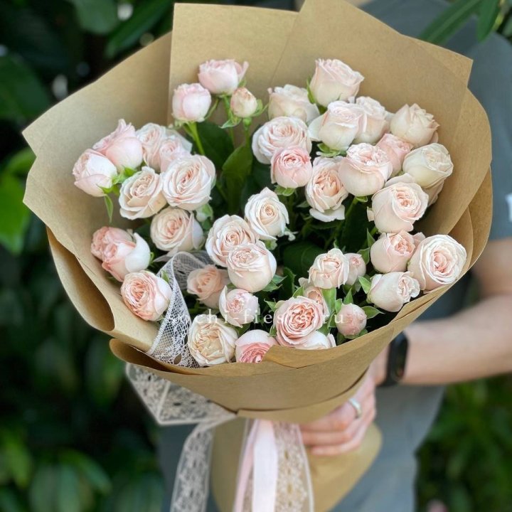 Кустовые розы букет №1 в Череповеце