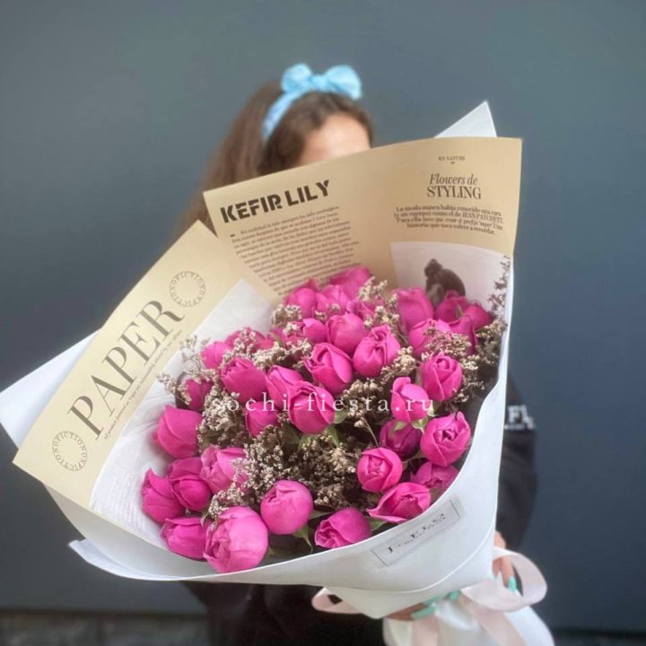 Пионовидные розы баблс №3 в Череповеце