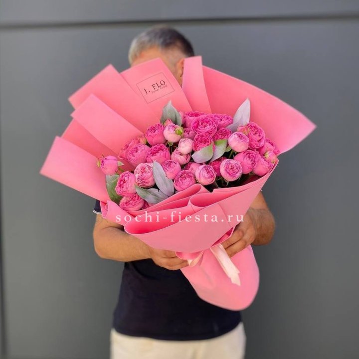 Пионовидные розы баблс №2 в Череповеце