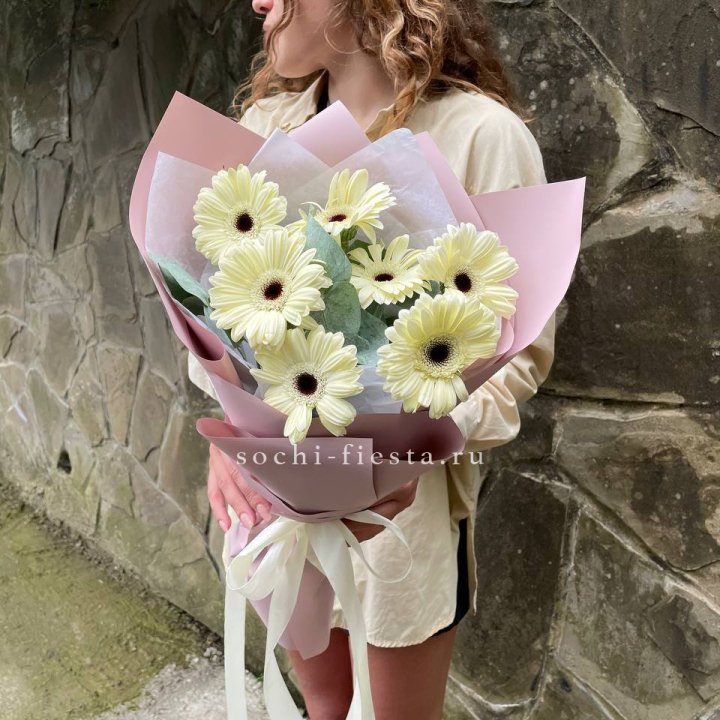 Букет голландских гербер  в Череповеце