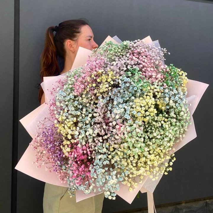 Пышный букет из гипсофил  в Череповеце