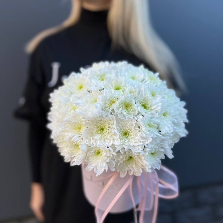 Коробка с хризантемами №1 в Череповеце