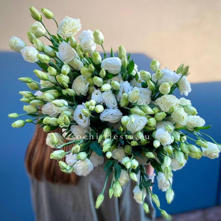 Охапка эустомы в Череповеце