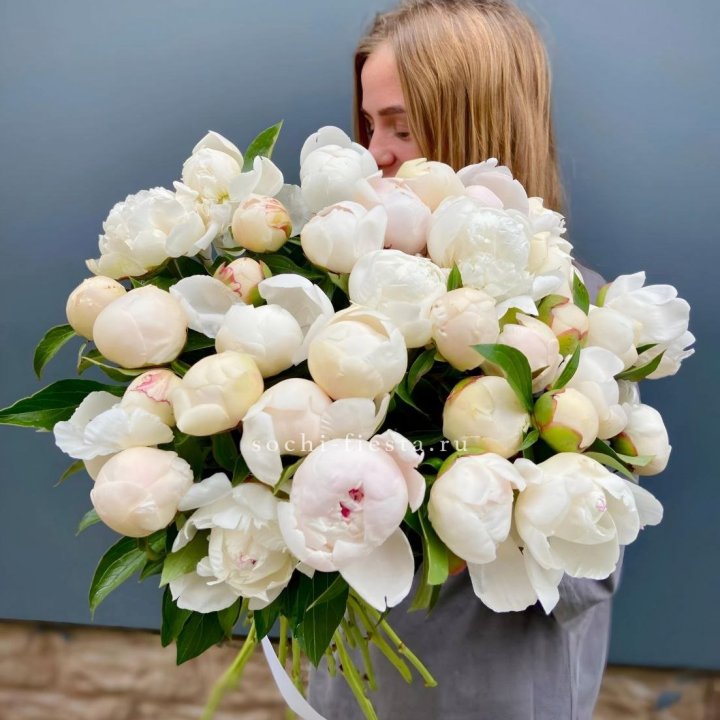 Охапка пионов в Череповеце