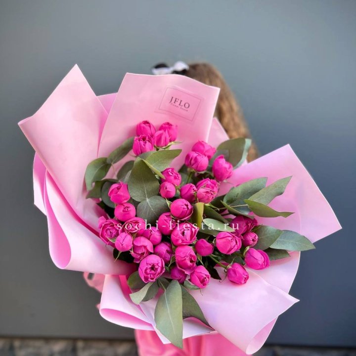 Пионовидные розы баблс в Череповеце