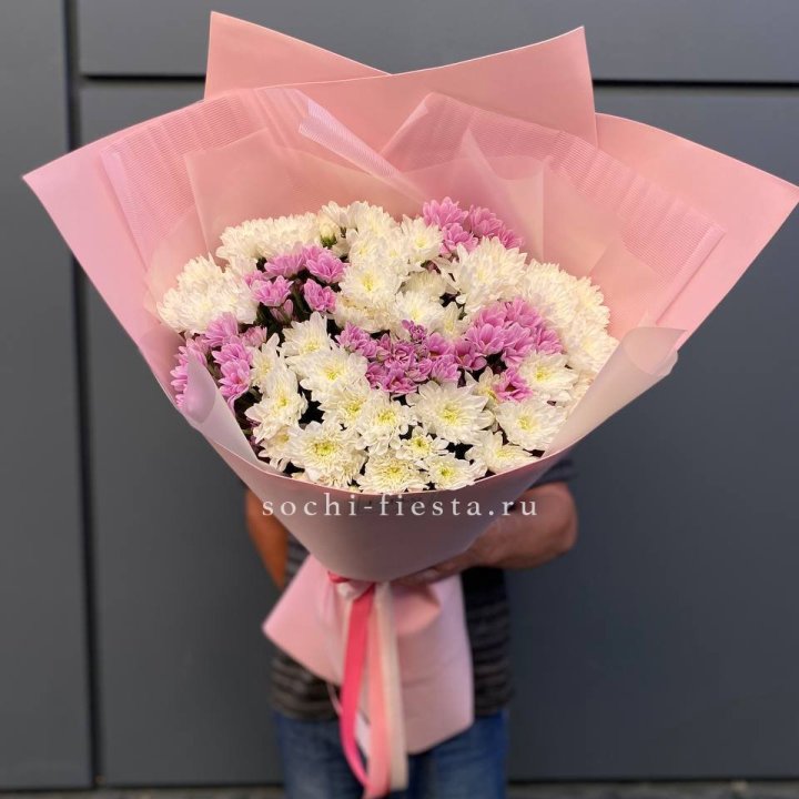  Букет хризантем- гигант  в Череповеце