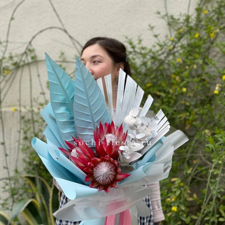 Букет из протеи "Клеопатра-2" в Череповеце