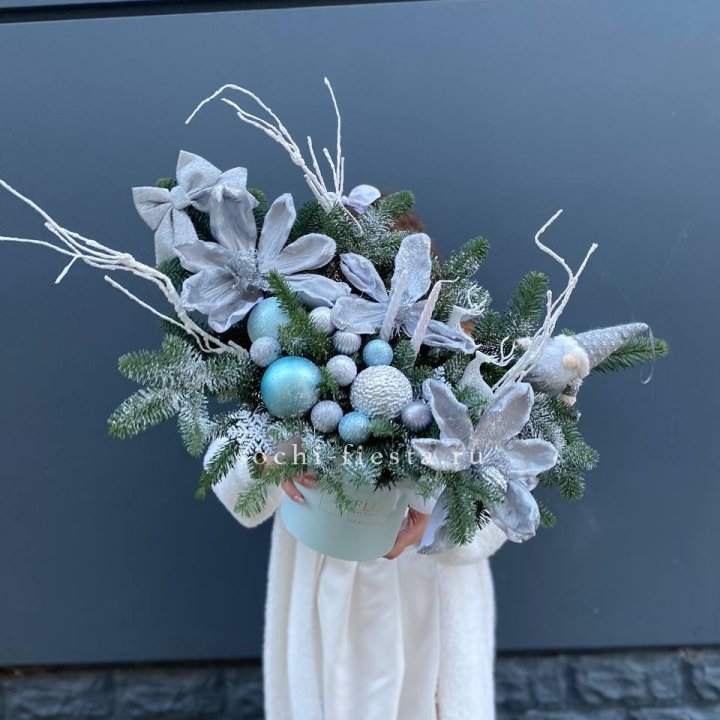 Композиция "Снежный цветок" в Череповеце