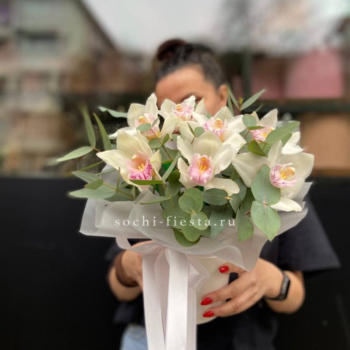 Бокс с орхидеями в Череповеце