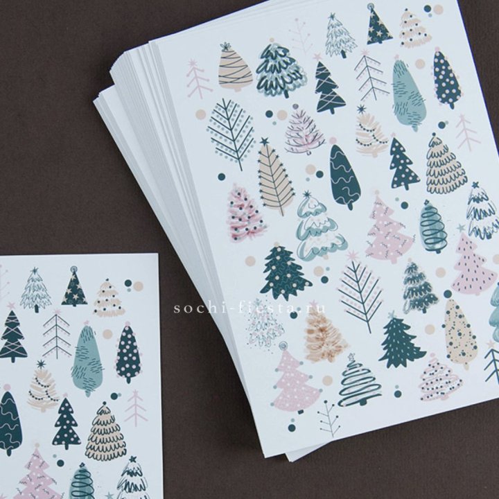 Открытка к букету "Елки" в Череповеце