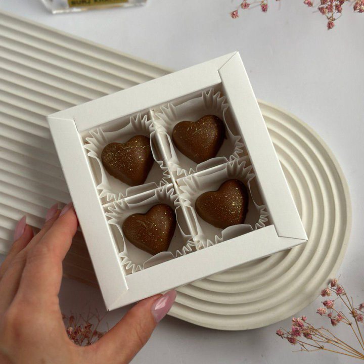 Бельгийский шоколад сердца в Череповеце