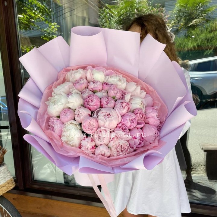 51 розовый пион в Череповеце