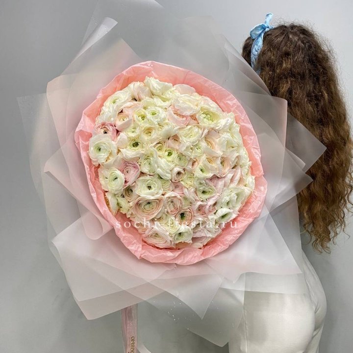 113 ранункулюсов  в Череповеце