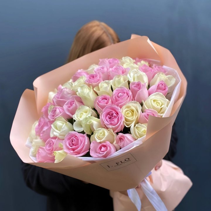 55 роз микс нежности в Череповеце