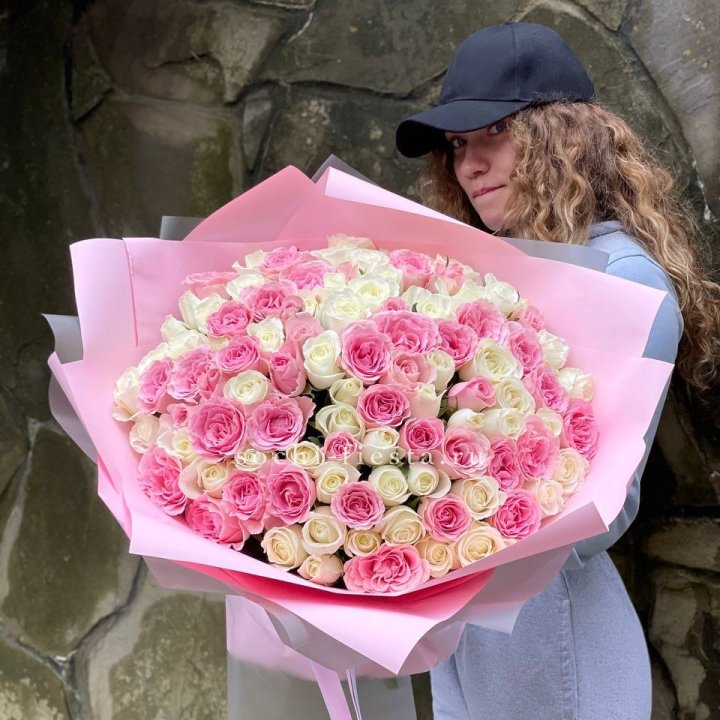 101 роза Миксбери в Череповеце