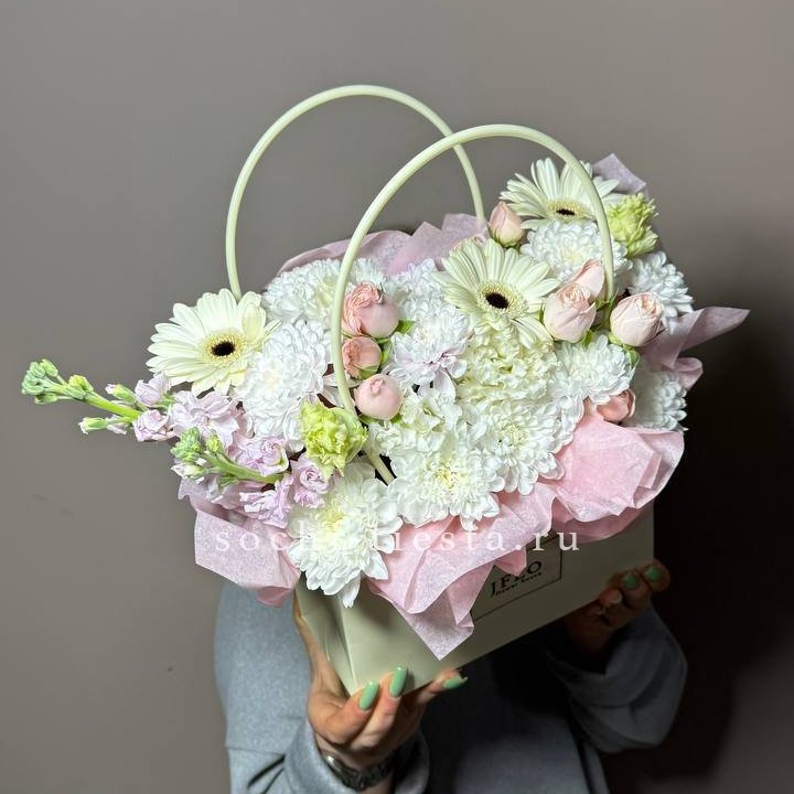 Сумочка "Белый рассвет" в Череповеце