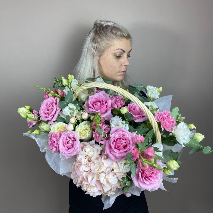 Цветочная корзина № 5 в Череповеце