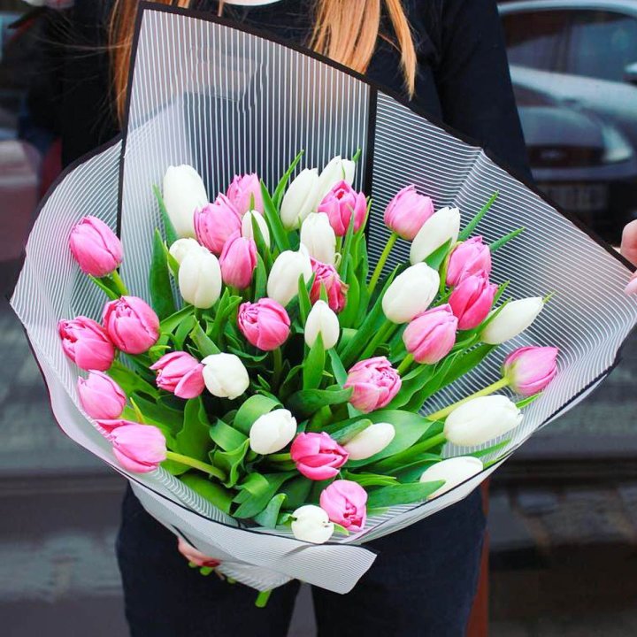 29 тюльпанов микс в Череповеце