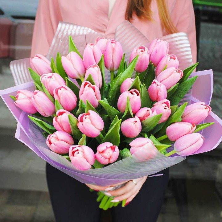 25 тюльпанов "Айс крем" в Череповеце