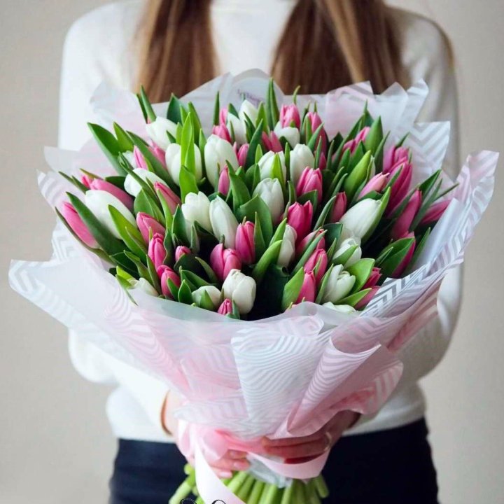 Букет тюльпанов "Лолита" в Череповеце