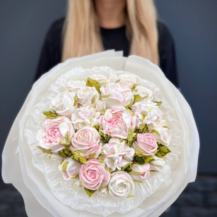 Сладкий букет из ЗЕФИРА нежный в Череповеце